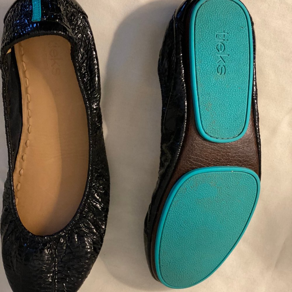 Tieks | Flats | Obsidian Black | Size 12 | EUC